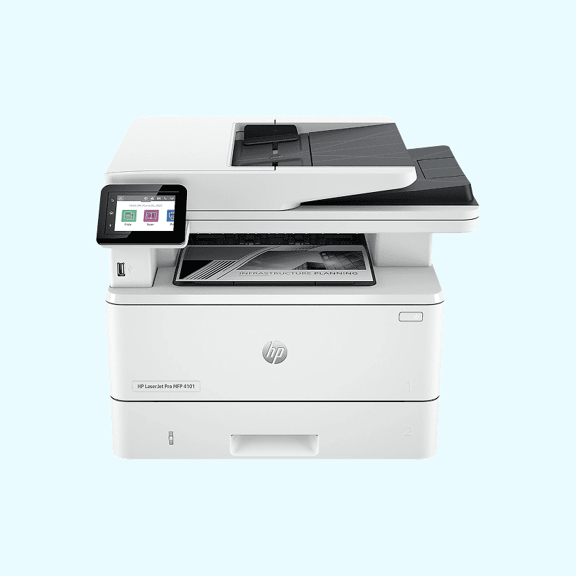 HP LaserJet Pro MFP 4101fdw Wireless Laser All-in-One Monochrome Printer
